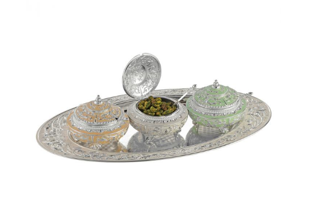 Sugar Pot Set of Three