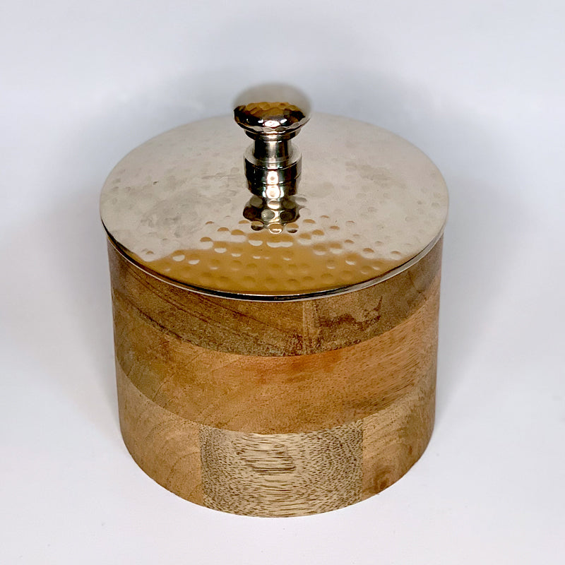 Wood Bowl with Lid