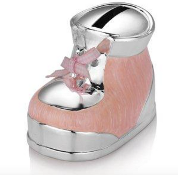 Pink Shoe Money Bank