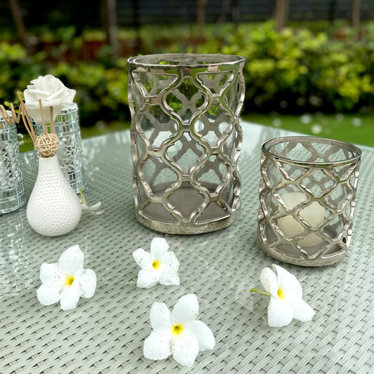 Huricane Glass Candle Stand