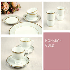 MONARCH GOLD DINNER SET