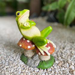 Toad on Mushrooms