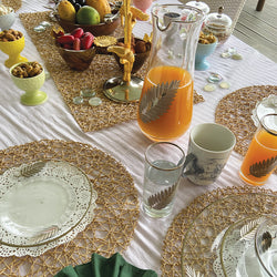 Leaf Jug Set With Glass