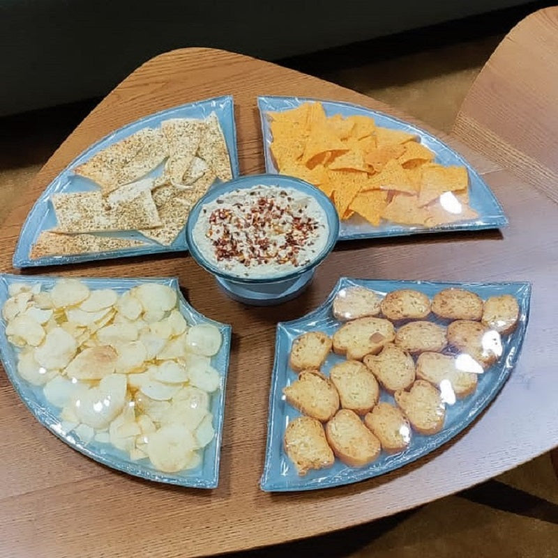Section Platter ( Silver )