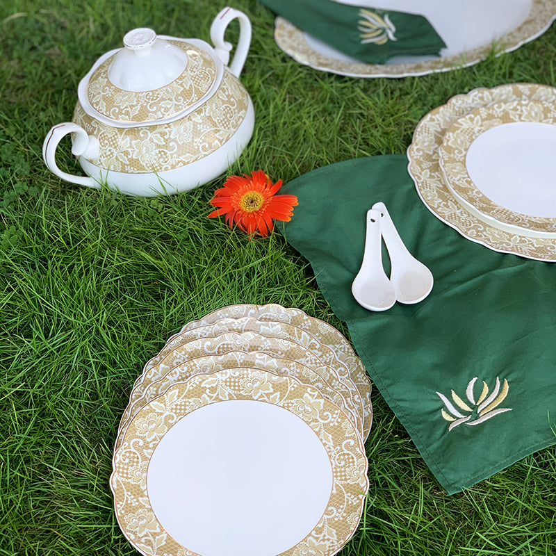 Dinner set - Green