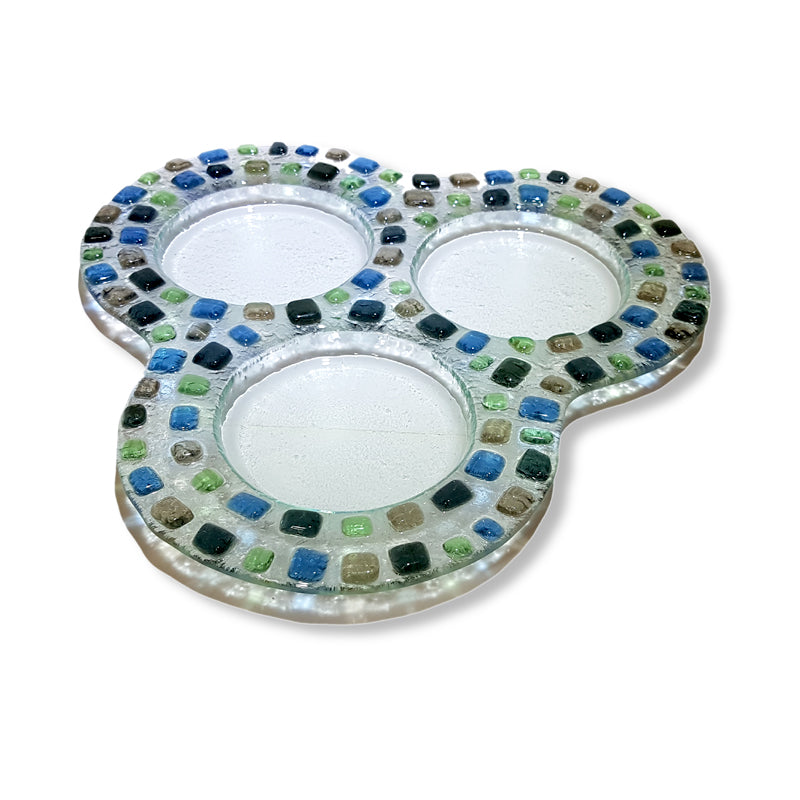Three Partition Platter