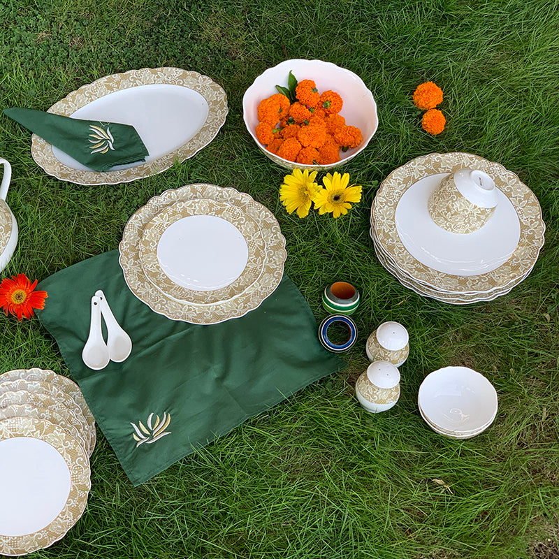Dinner set - Green
