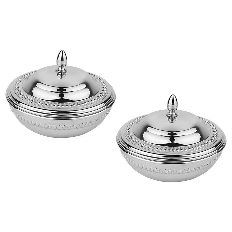 Tray With 2 Sugar Bowls