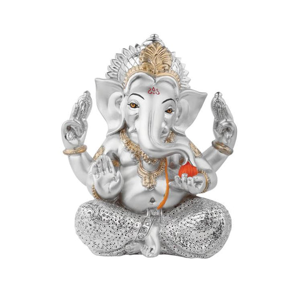 Doted Ganesha - Silver