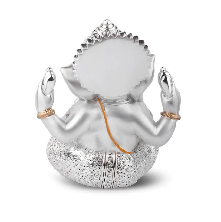 Doted Ganesha - Silver