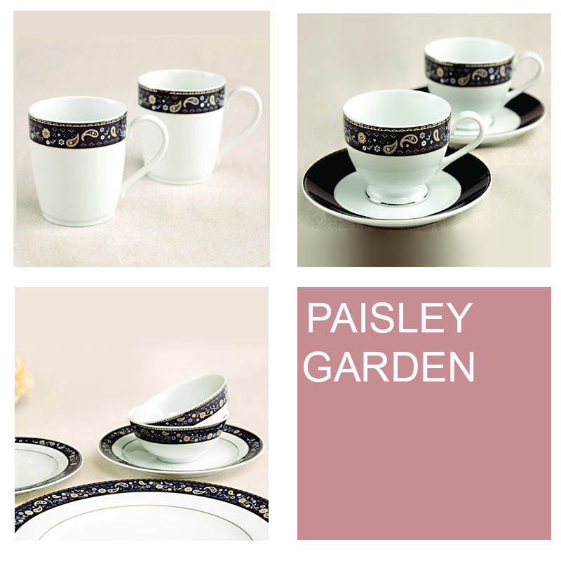 PAISLEY GARDEN DINNER SET