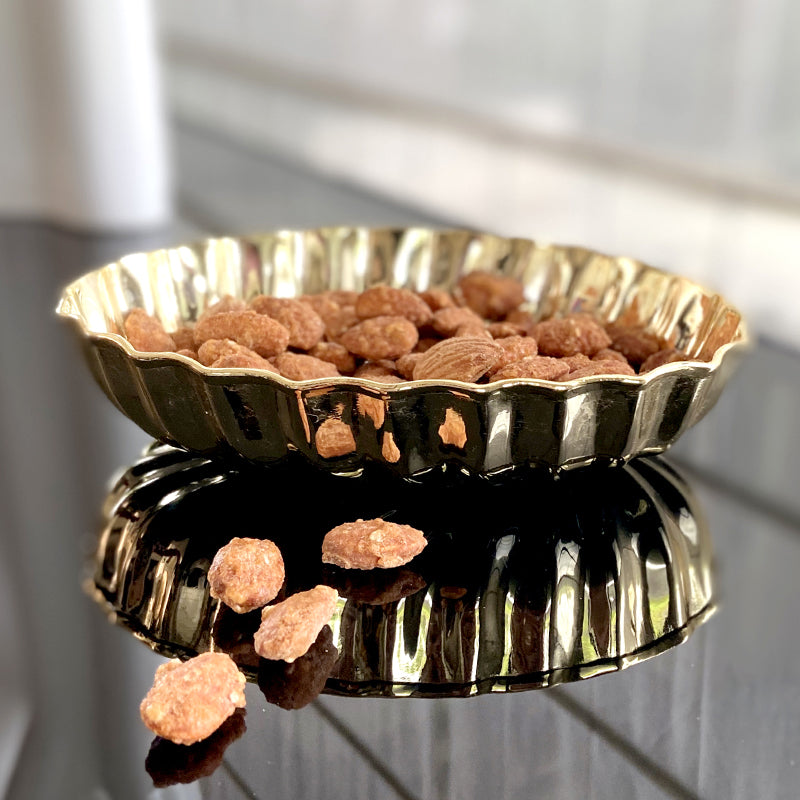 Golden Oval Bowl Small