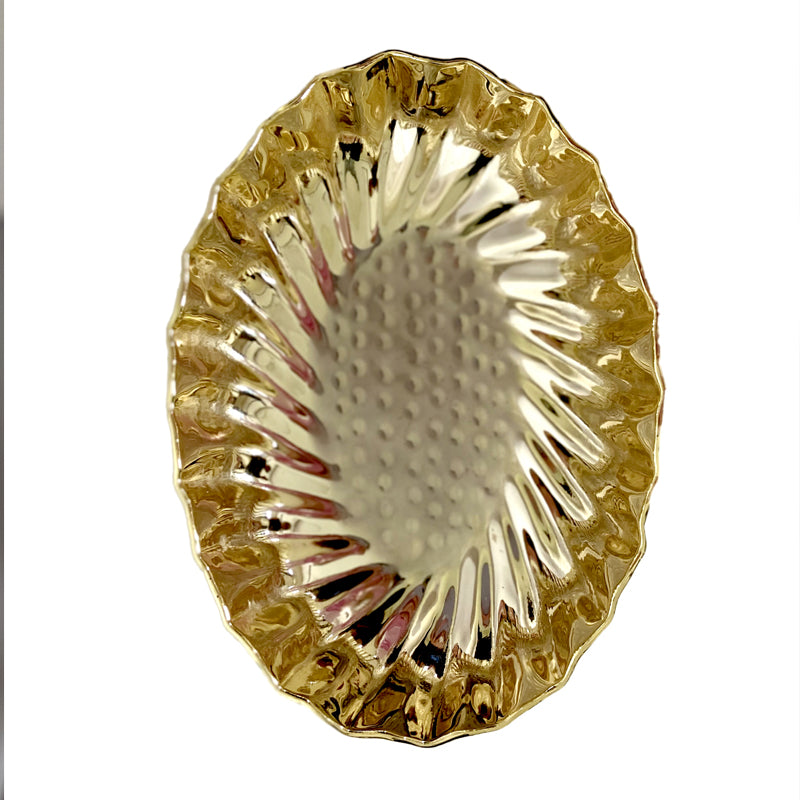 Golden Oval Bowl Small