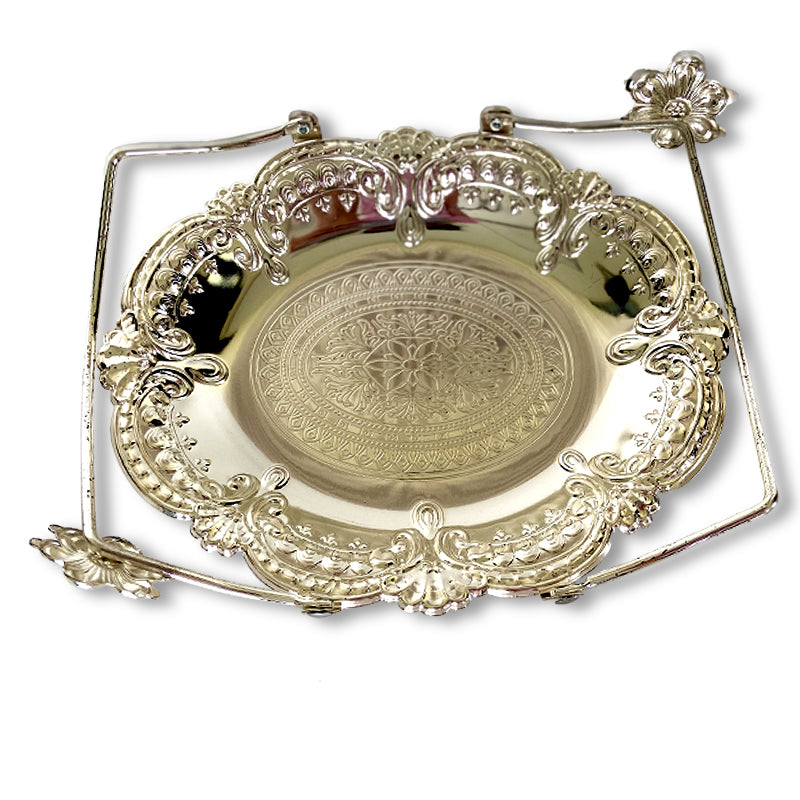 Silver Handle Basket Small