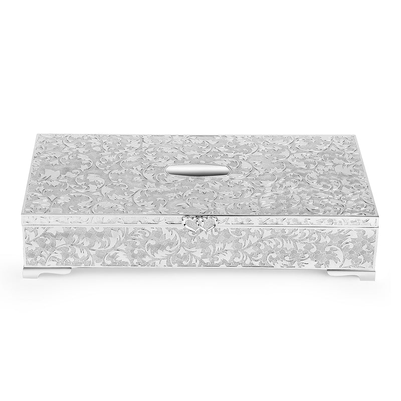 Silver 3 In 1 Dry Fruit Box
