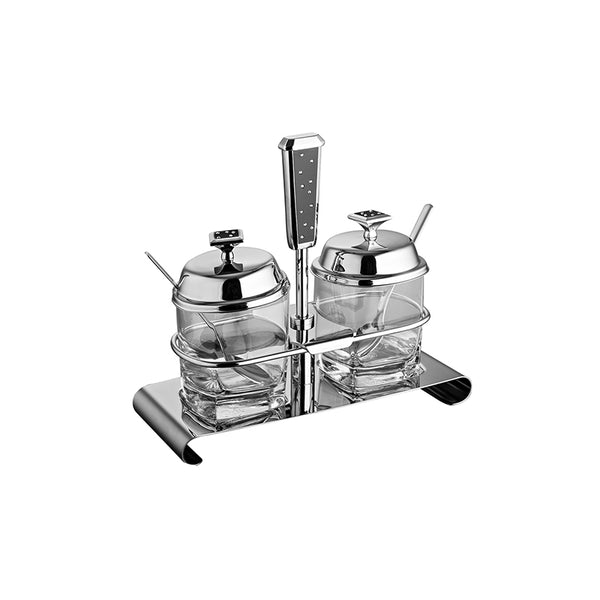 Luxury 2 Dish Serving Set With Spoons