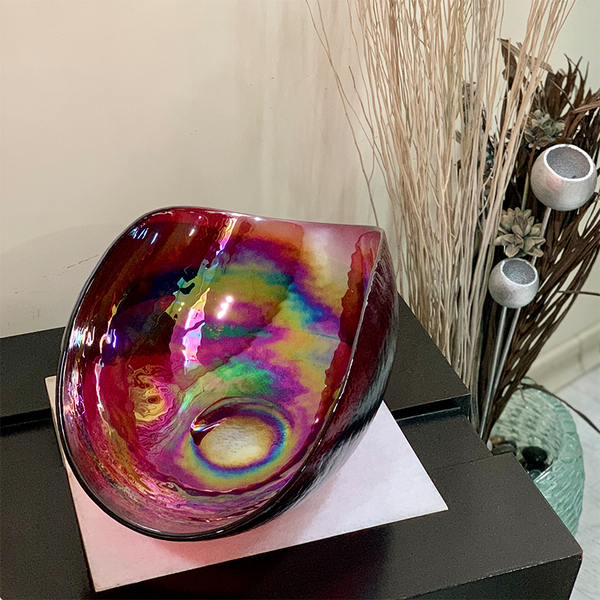 Murano Red Bowl